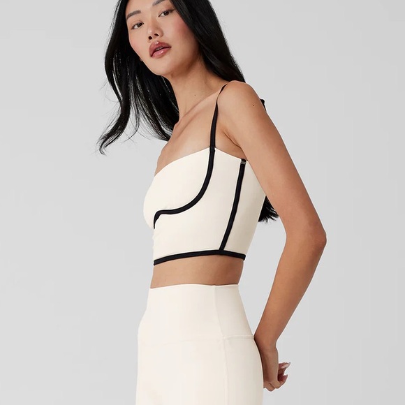 NWT ALO Yoga Airbrush Streamlined Bra Tank medium m - Picture 2 of 12